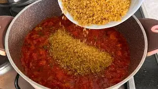 Yiyen Bir Tabak Daha İstiyor - Çok Lezzetli Sebzeli Bulgur Pilavı - Meyhane Pilavı Nasıl Yapılır ?