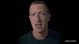 Mark Zuckerberg Demos Meta's Prototype Photoreal Avatars