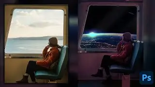 Create a Space Photo Manipulation Tutorial in Photoshop | Space | Photo Edit | Manipulate | Retouch