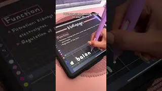 iPad note taking dark mode 🤯💕 take notes with me | aesthetic digital notes | apple pencil