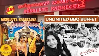 Unlimited VEG & NON VEG BUFFET at Absolute Barbeques in Bangalore | Indian Food | Food Vlog | BBQ