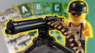 КРУТОЙ ЛЕГО ПУЛЕМЕТ и стволы в камуфляже от BrickArms
