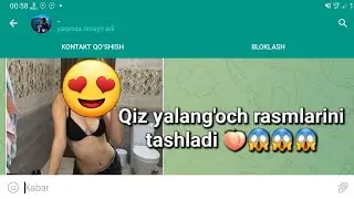 SEVISHGANLAR SUHBATI / 21+ QIZ YALANG'OCH RASMINI TASHLADI 🍑