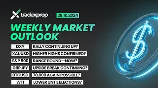 Weekly Market Outlook (Dollar Index, Gold, Bitcoin, GBPJPY, S&P 500, and WTI Crude Oil | 28/10/2024)