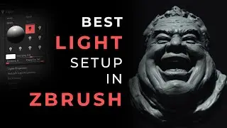 The SECRET to CINEMATIC light in ZBrush - How to ALWAYS make your digital sculptures LOOK beautiful