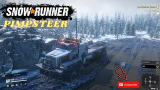 SnowRunner Mod Review | Western Star PIMPSTEER by LOB! THE ULTIMATE TWINSTEER MOD!