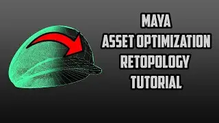 Asset Optimization in Maya 2022.