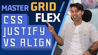 Master Justify-self, Justify-items and Justify-content VS Align-content in CSS GRID in 2021