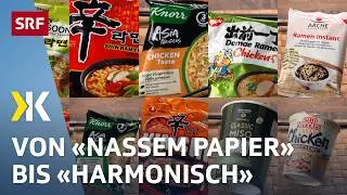 Instant-Nudelsuppen im Test: Zwei Produkte fallen hochkant durch | 2024 | Kassensturz | SRF