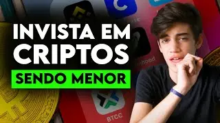 Como investir em criptomoedas sendo menor de idade | Comprar bitcoin sendo menor de 18