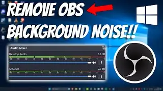 How To Reduce Keyboard Clicks & Background Noises in OBS Studio