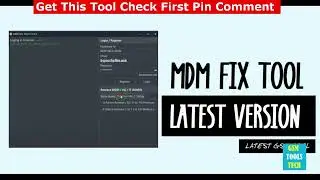 MDM Fix Tool v1.0.2.2 | New Qualcomm MTK Tool | Unlocking Oppo Vivo Xiaomi Realme Huawei Frp Tool