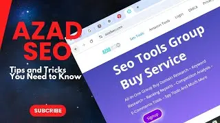 Azad SEO Login/Signup: Tips and Tricks You Need to Know! #signup #login #azadseologin #seotools
