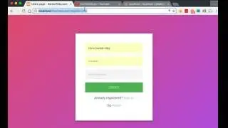 PHP Tutorials - Create a user registration & login system: Part 02 - Database Creation