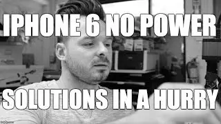 iPhone 6 No power - Not charging repair - Solutions in a hurry