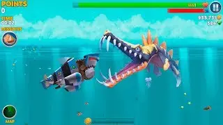 Hungry Shark Evolution Robo Shark Android Gameplay #45