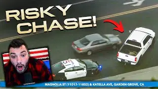 This CHASE had one of the CRAZIEST PIT MANEUVERS I've ever seen!