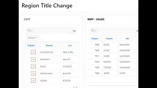 Region Title Change Dynamically || xfactor