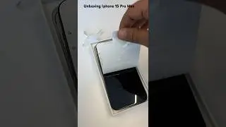 Iphone 15 Pro Max Unboxing #iphone #shorts #Unboxing