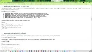ASPNET Core MVC Working with Session State in controllers and Views