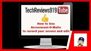 How to use Screencast-O-Matic Screen Recorder and Editor By TechReviews919 and MS7