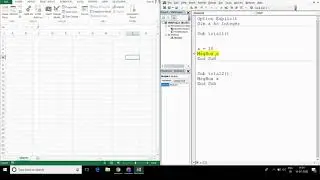 7. Excel VBA - Scope and Life of Variable and Importance of Option Explicit