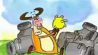 Самые смешные мультики приколы Угарный мульт про быка 1