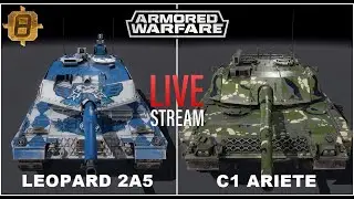 Armored Warfare: Проект Армата - LEOPARD 2A5🔸️C1 ARIETE