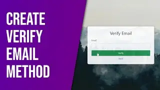 12 - Create Custom Simple Email Verification Method In Asp.Net Core MVC App