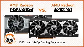 AMD Radeon RX 6700 XT vs. RX 6800 Gaming Benchmarks - 1080p and 1440p Comparison