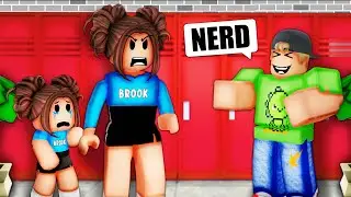 Confronting BABY BROOKS BULLY In Roblox Brookhaven!!