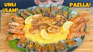 Paella Langhap sa Sarap | Mukbang Asmr | Filipino Food Mukbang Philippines