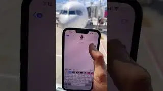 Track any flight!  iPhone trick, tips✈️        #imessage #iphonetricks #appletips #traveling #flight