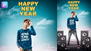 New Year Photo Editing Picsart | 2022 Photo Editing Picsart