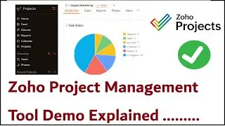 Zoho Project Management Demo | Zoho Management Dashboard Demo