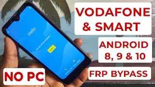 All Vodafone Smart V8, N9, N12, E9 Frp Bypass/Google Account Lock Remove Without Pc || 2024 Update