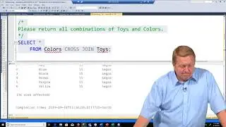 CREATE Statement, Cross JOIN and Stored Procedure in SQL Server