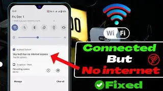 Fix WiFi Connected but no internet Access on Android (2024) | Wi-Fi No internet access but connected