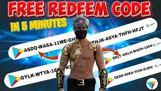 JUST IN 5 MINUTE FREE GOOGLE PLAY REDEEM CODE 🥳 | FREE REDEEM CODE APP | FREE FIRE REDEEM CODE