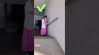 Climbing stairs after cesarean / delivery