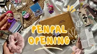 Happy mail from my subscriber 🌷🧸🍄 | Open a penpal with me | Malayalam