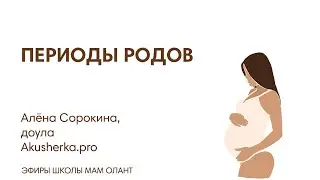 ЭФИР: Периоды родов: латентная фаза, активная фаза, потужной период