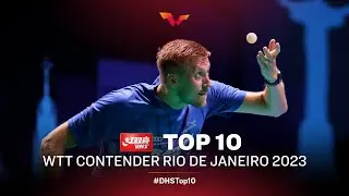 Top 10 Points from WTT Contender Rio de Janeiro 2023 | Presented by DHS