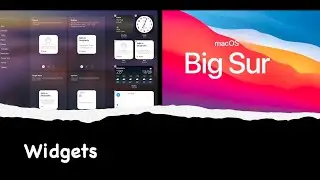 How to add widgets on MacBook Big Sur