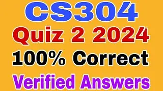 CS304 Quiz no 2 2024|Cs304 Quiz 2 Solution 2024||Cs304 Quiz 2 Spring 2024|Cs304 Quiz 2 Solution 2024