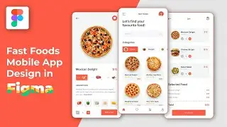 Figma Mobile App UI/UX Design Tutorial