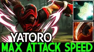 YATORO [Bloodseeker] Godlike No Mercy with Max Attack Speed Dota 2