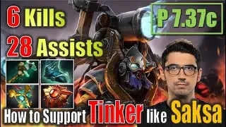 Saksa Tinker Support 6 Kills 28 Assists Dota 2 
