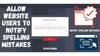 How To Allow Website Users to Notify Spelling Mistakes in WordPress Posts 2020