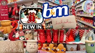 OMG 🤯 B&M NEW CHRISTMAS RANGE IS OUT‼️COME SEE 🥳 Shop With Me 🤩 Gifts, Decor & More 🎅🏻